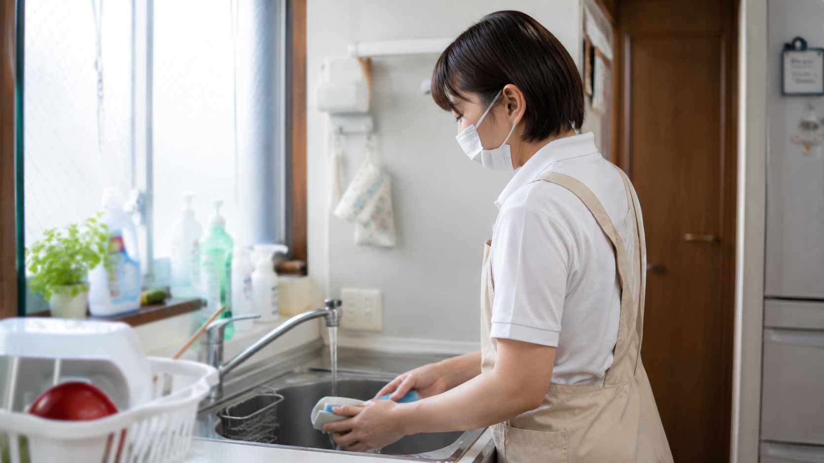 介護ステーションコスモスの訪問介護の様子